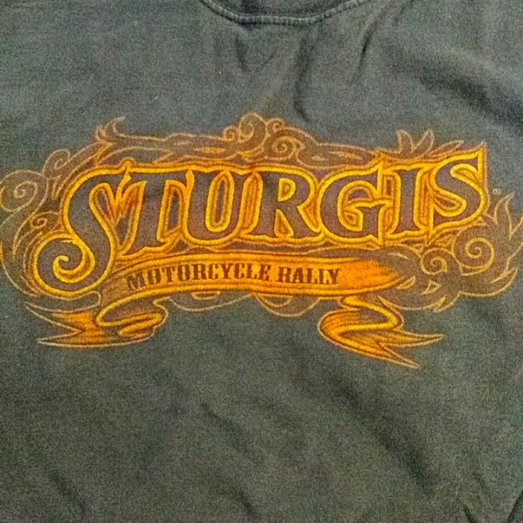 Sturgis 71st Annual Motorcycle Rally Biker Shirt.  Blackhills, SD - Picture 1 of 3